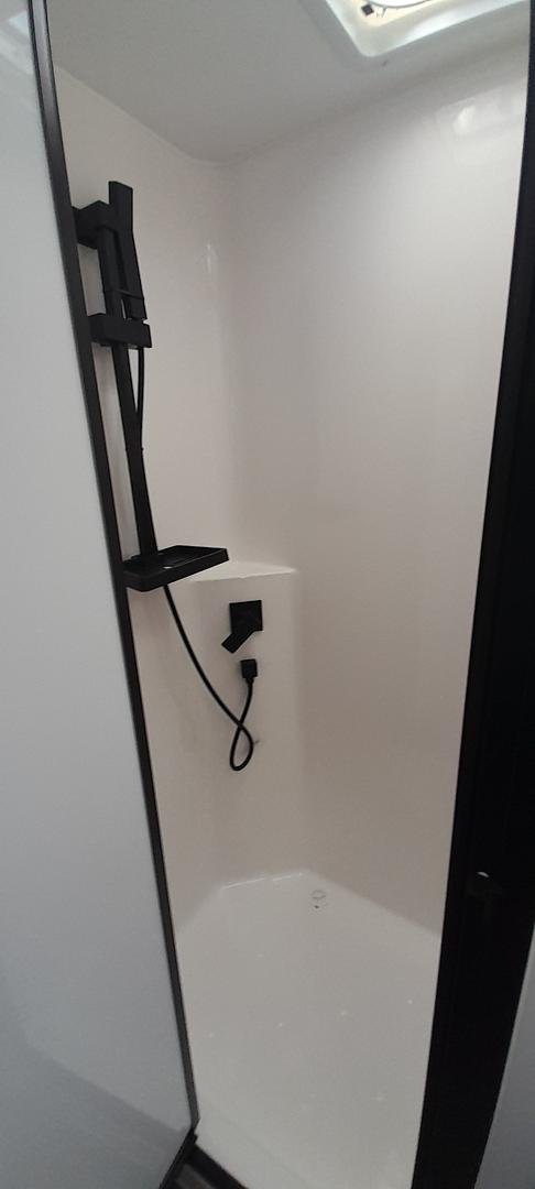 2023 JB Caravans Dirt Road Xtreme 22' Front Door