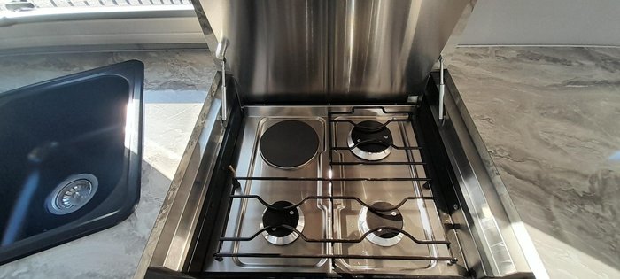 2023 JB Caravans Dirt Road Xtreme 22' Front Door