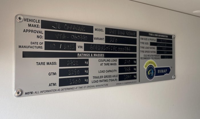 2023 JB Caravans Dirt Road Xtreme (22')