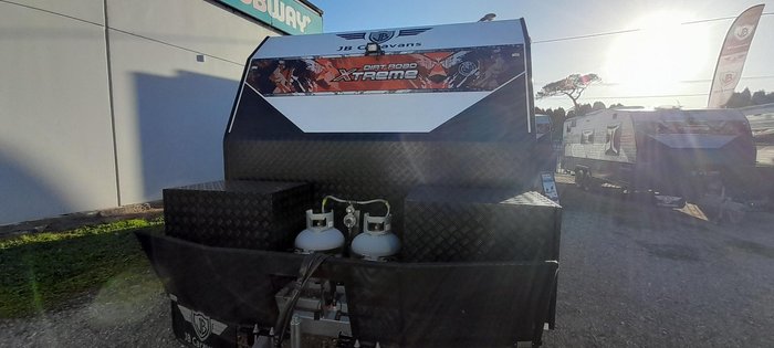 2023 JB Caravans Dirt Road Xtreme 22'6 Front Door