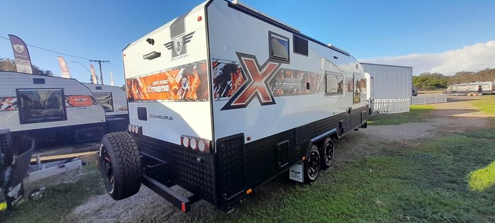 2023 JB Caravans Dirt Road Xtreme 22'6 Front Door