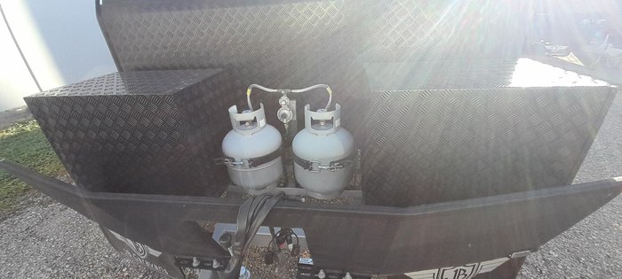 2023 JB Caravans Dirt Road Xtreme 22'6 Front Door