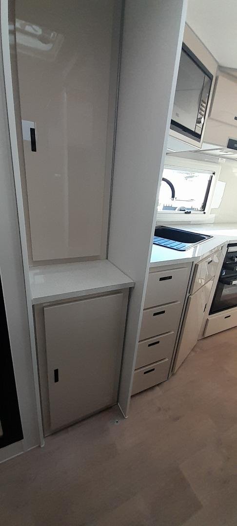 2023 JB Caravans Dirt Road Xtreme 22'6 Front Door