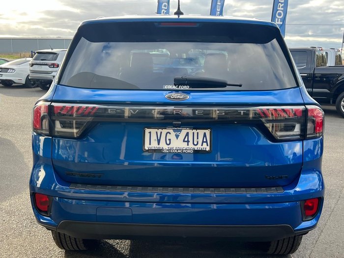 2022 Ford Everest Sport MY22 4X4 Dual Range Blue Lightning