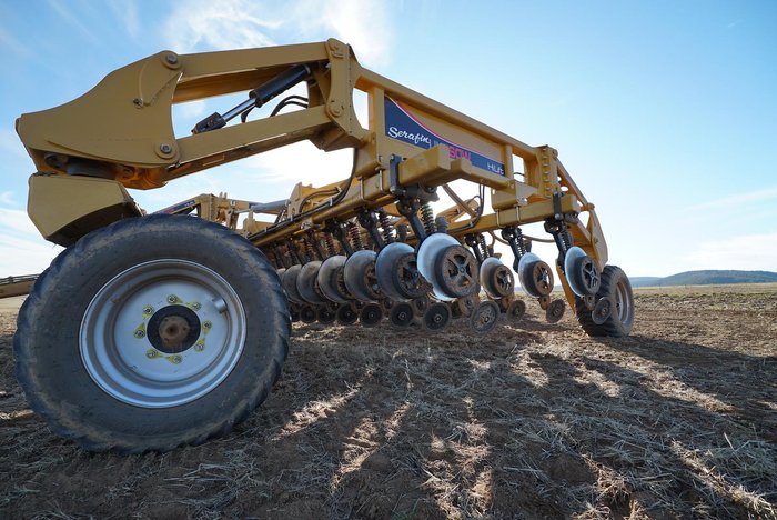 0 SERAFIN ULTISOW S12/S40 HI LIFT SINGLE DISC AIR SEEDER NEW YELLOW