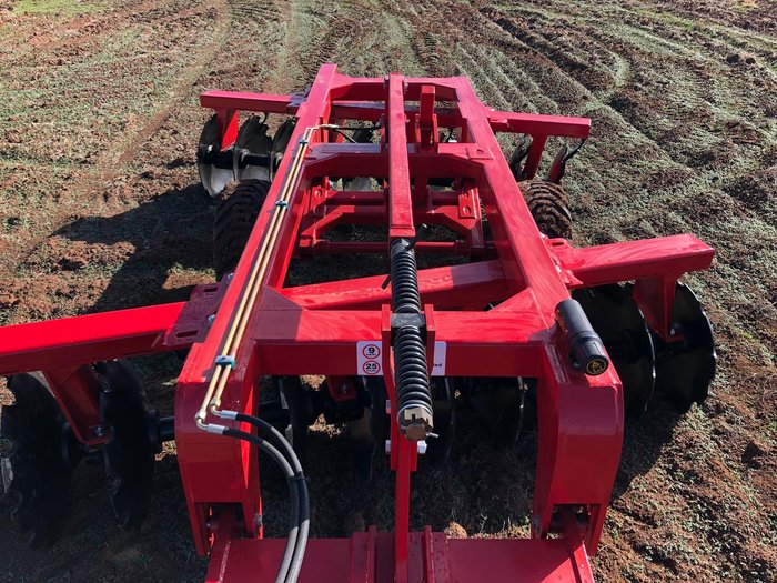 0 SERAFIN ECO BUSTA HEAVY DUTY 20 PLATE OFFSET DISC NEW RED