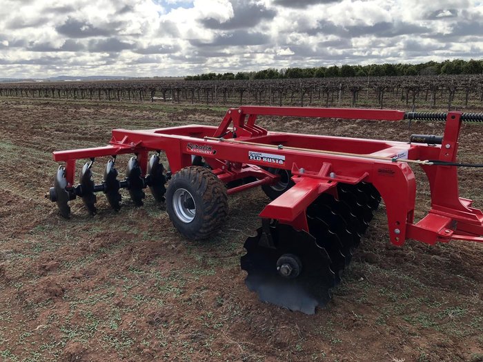 0 SERAFIN ECO BUSTA HEAVY DUTY 20 PLATE OFFSET DISC NEW RED