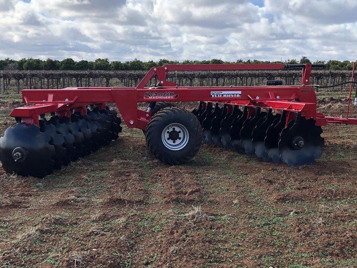 0 SERAFIN ECO BUSTA HEAVY DUTY 20 PLATE OFFSET DISC NEW RED