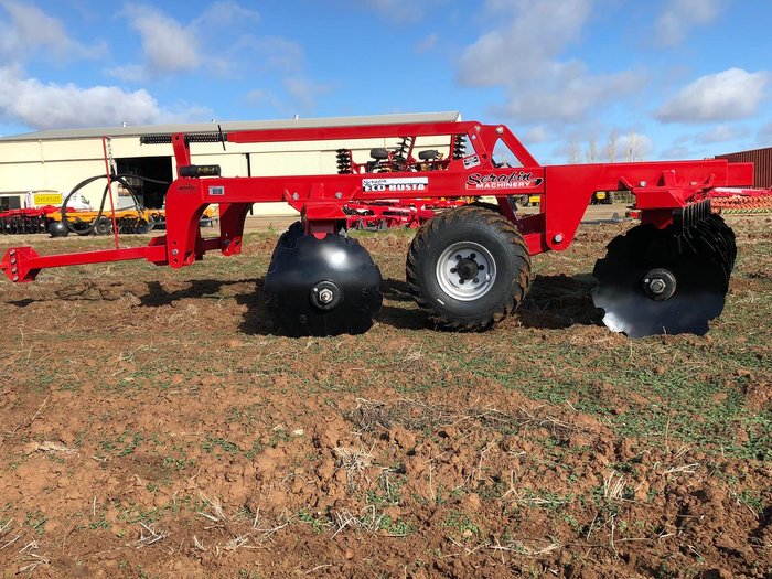 0 SERAFIN ECO BUSTA HEAVY DUTY 20 PLATE OFFSET DISC NEW RED