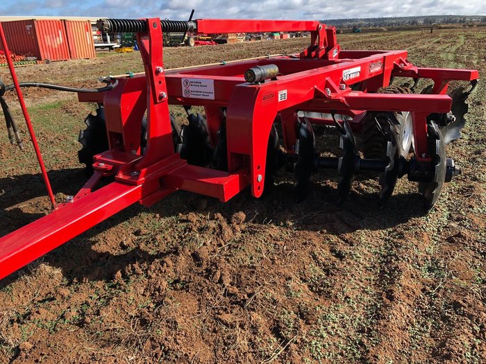 0 SERAFIN ECO BUSTA HEAVY DUTY 20 PLATE OFFSET DISC NEW RED