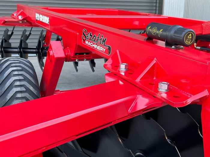 0 SERAFIN ECO GRANDE 32 + 1 PLATE OFFSET DISC NEW RED