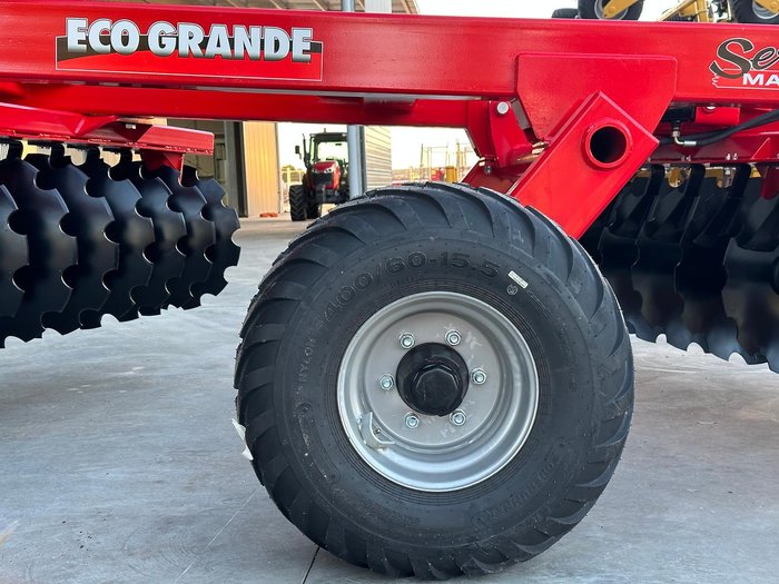 0 SERAFIN ECO GRANDE 32+1 PLATE OFFSET DISC NEW RED