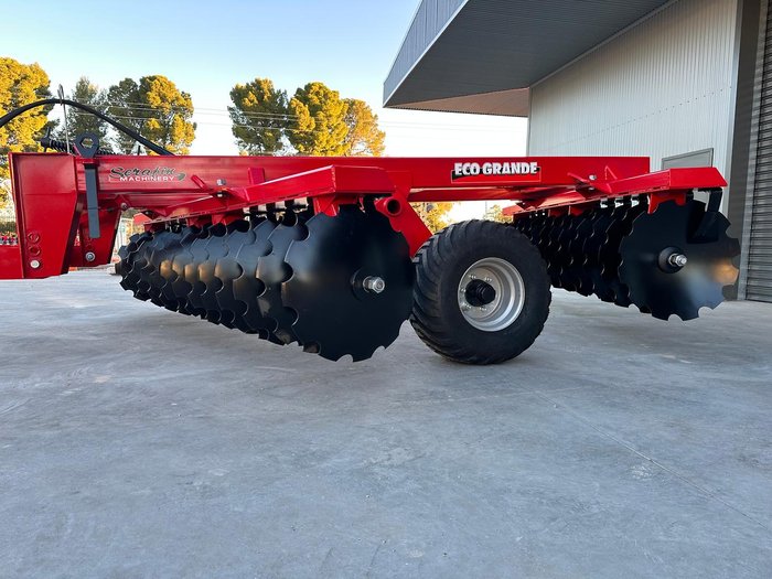 0 SERAFIN ECO GRANDE 32 + 1 PLATE OFFSET DISC NEW RED