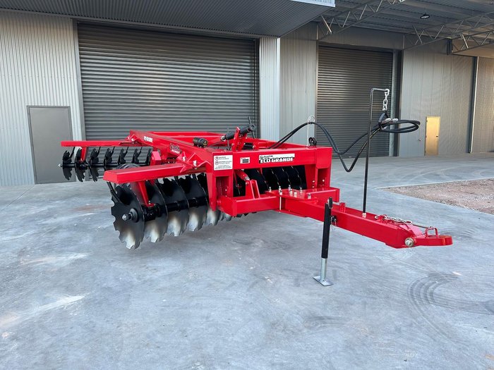 0 SERAFIN ECO GRANDE 32+1 PLATE OFFSET DISC NEW RED