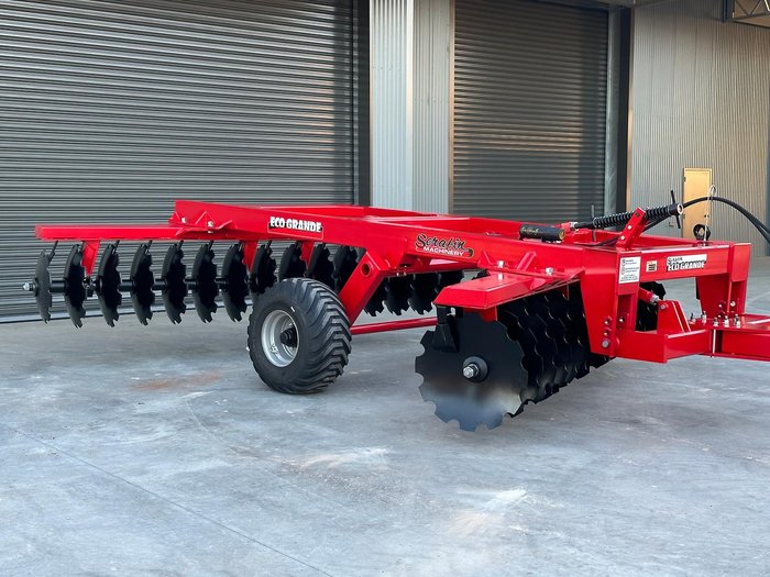 0 SERAFIN ECO GRANDE 32+1 PLATE OFFSET DISC NEW RED