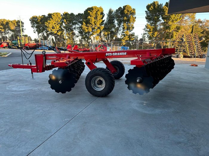 0 SERAFIN ECO GRANDE 32+1 PLATE OFFSET DISC NEW RED