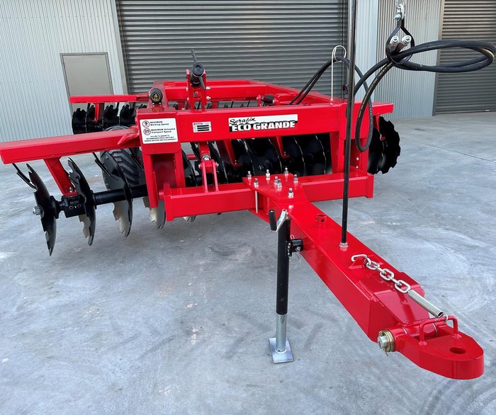 0 SERAFIN ECO GRANDE 32+1 PLATE OFFSET DISC NEW RED
