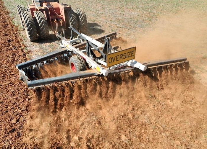 0 Baldan Crsg 48 Plate Rigid Offset Disc New