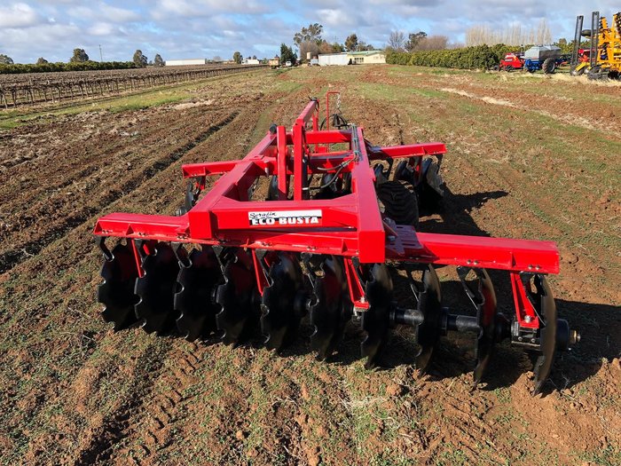 0 SERAFIN ECO BUSTA 28 PLATE OFFSET DISC NEW RED