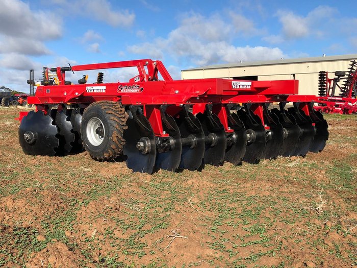 0 SERAFIN ECO BUSTA 28 PLATE OFFSET DISC NEW RED