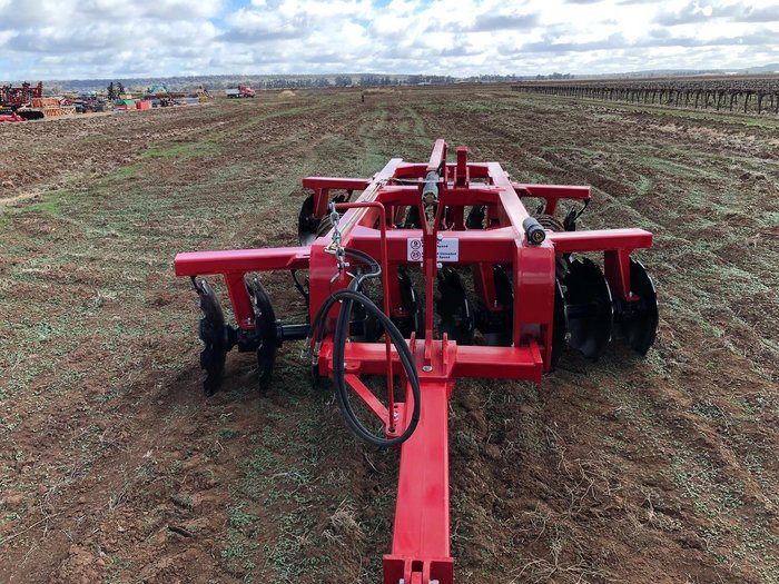 0 SERAFIN ECO BUSTA 28 PLATE OFFSET DISC NEW RED