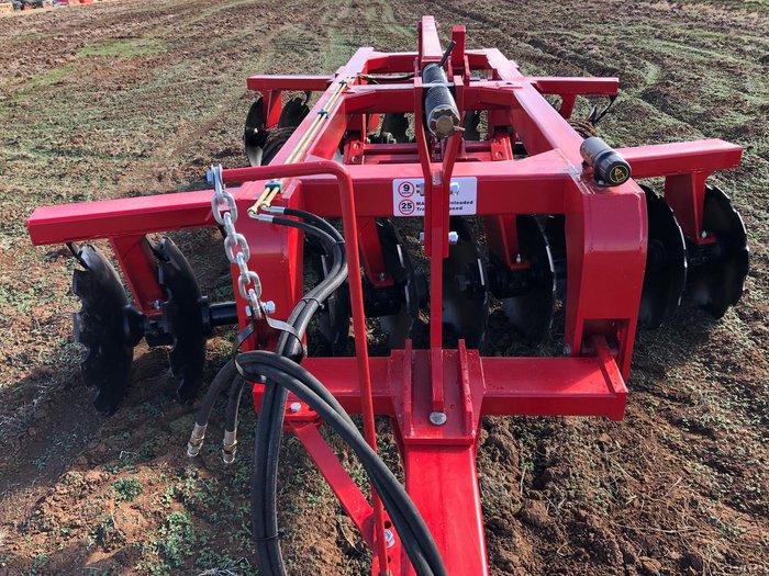 0 SERAFIN ECO BUSTA 28 PLATE OFFSET DISC NEW RED