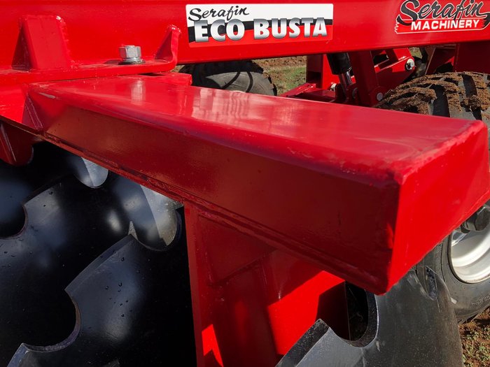 0 SERAFIN ECO BUSTA 28 PLATE OFFSET DISC NEW RED