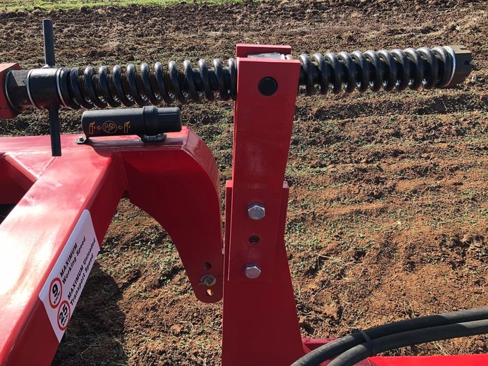 0 SERAFIN ECO BUSTA 28 PLATE OFFSET DISC NEW RED