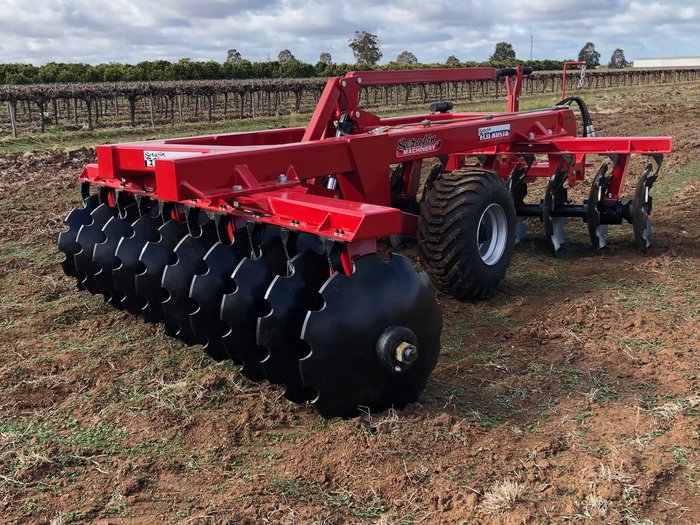 0 SERAFIN ECO BUSTA 28 PLATE OFFSET DISC NEW RED