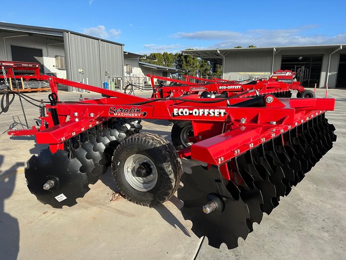 0 SERAFIN ECO OFFSET 28 PLATE DISC NEW RED