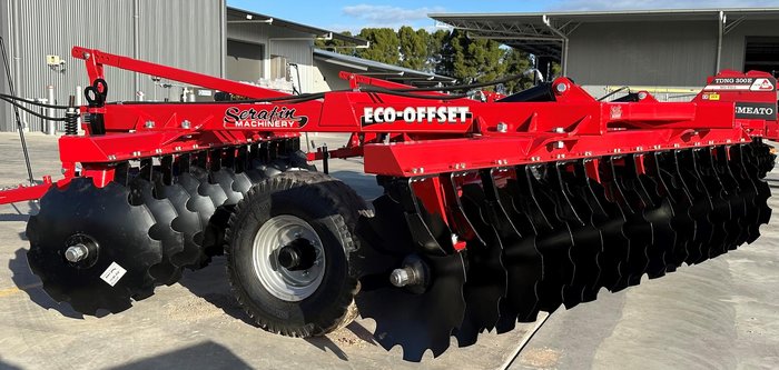 0 SERAFIN ECO OFFSET 28 PLATE DISC NEW RED