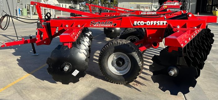 0 SERAFIN ECO CLASSIC OFFSET 28 PLATE DISC NEW RED