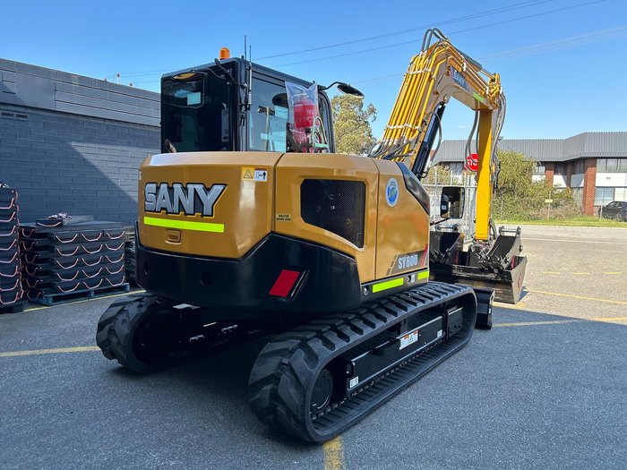 0 Sany Sy80u Yellow