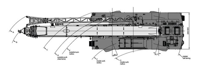 2024 GROVE GRT8100 1 Yellow