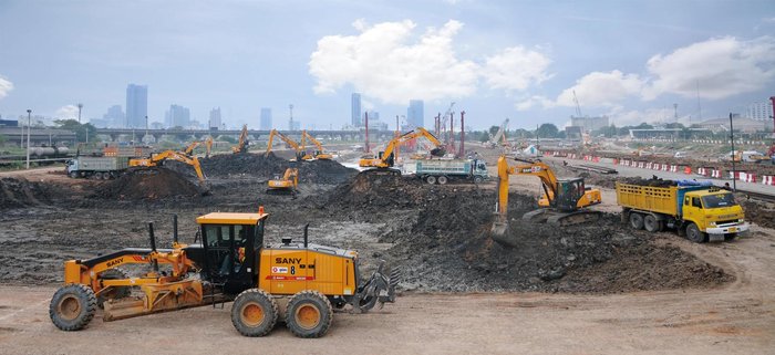 0 Sany Sy155u Yellow