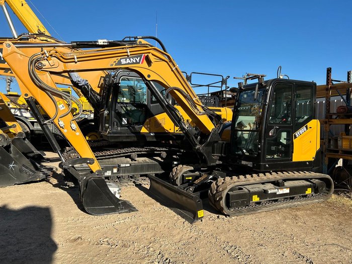 0 Sany Sy80u Yellow