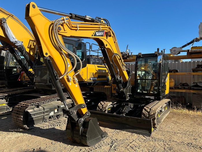 0 Sany Sy80u Yellow