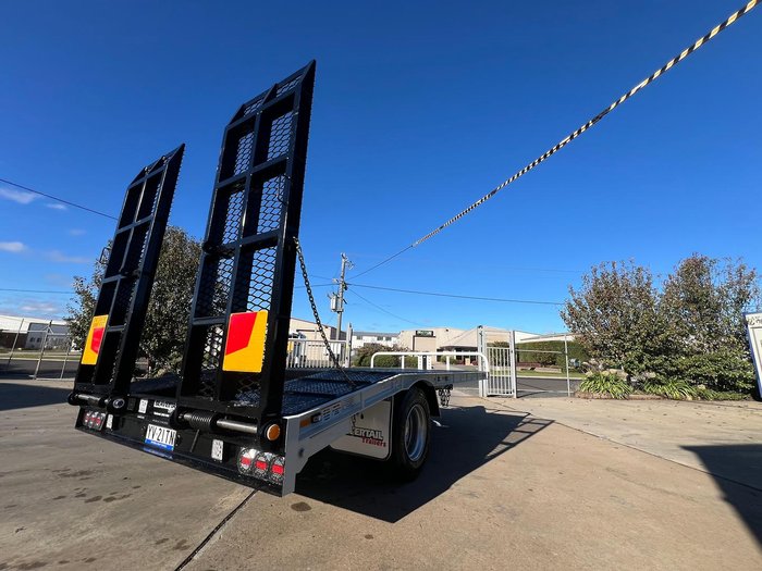 2025 Beavertail Single Axle Tag Trailer 