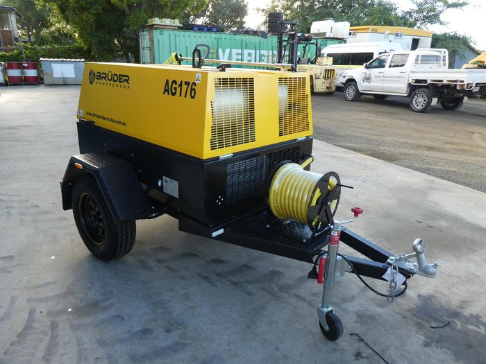 2024 Bruder Ag176 Trailer Mounted YELLOW