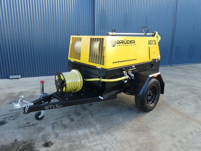 2024 Bruder Ag176 Trailer Mounted YELLOW