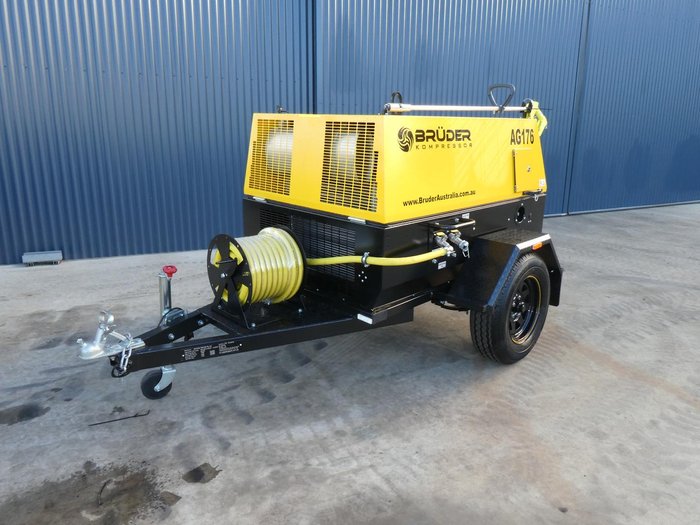 2024 Bruder Ag176 Trailer Mounted YELLOW