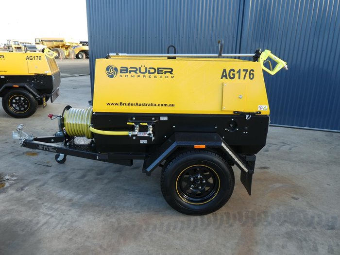 2024 Bruder Ag176 Trailer Mounted YELLOW