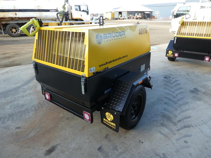 2024 Bruder Ag176 Trailer Mounted YELLOW