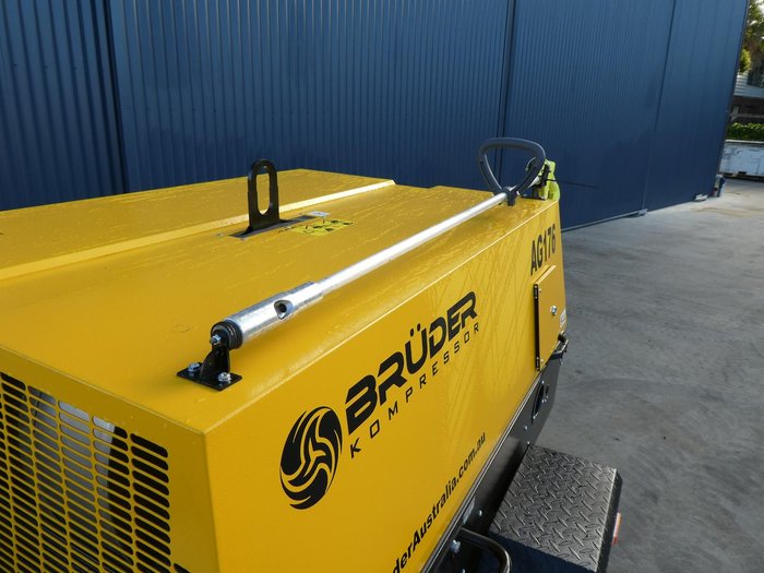 2024 Bruder Ag176 Trailer Mounted YELLOW