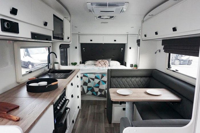 2024 JB Caravans Scorpion Sting Air 21'6 Rear Door