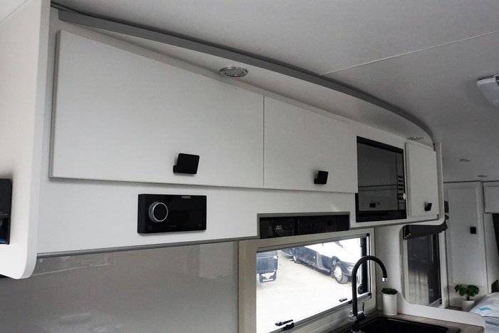 2024 JB Caravans Scorpion Sting Air 21'6 Rear Door