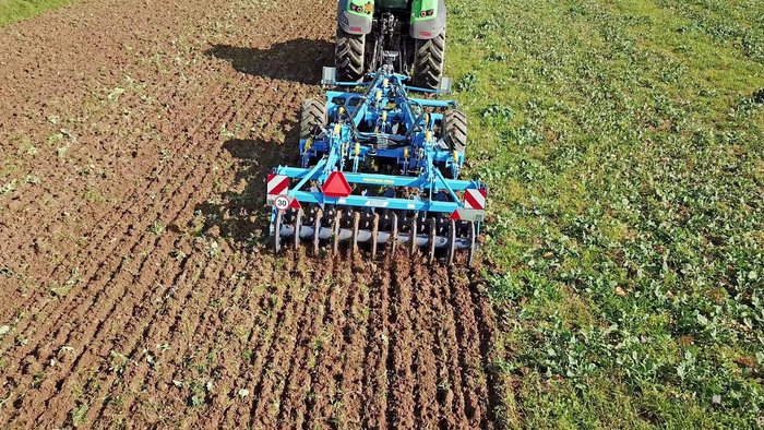 0 Farmet Triton Heavy 300P Combined Disc And Tyne Cultivator BLUE