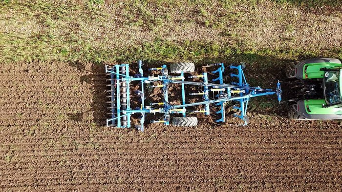 0 Farmet Triton Heavy 300P Combined Disc And Tyne Cultivator BLUE