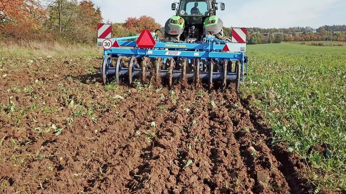 0 Farmet Triton Heavy 300P Combined Disc And Tyne Cultivator BLUE
