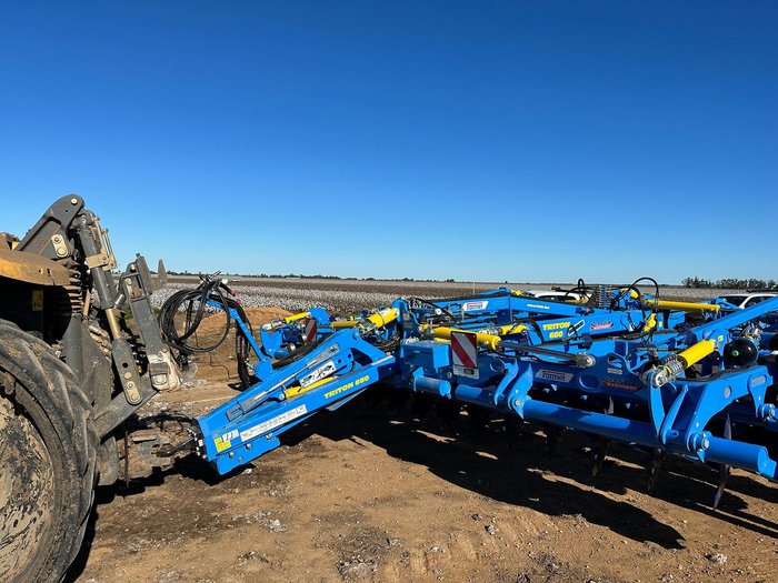 0 FARMET TRITON HEAVY 660PS COMBINED DISC AND TYNE CULTIVATOR BLUE